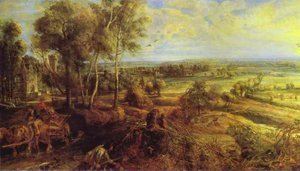 Landscape With The Château Steen — Peter Paul Rubens