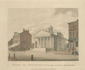Bank Of Pennsylvania, South Second Street Philadelphia — Thomas Birch