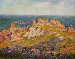 Rocks By The Sea — Henri Moret