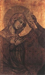 Coronation Of The Virgin — Duccio Di Buoninsegna