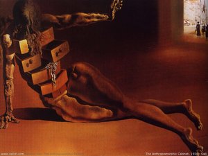 The Anthropomorphic Cabinet — Salvador Dalí