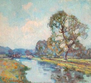 The Kennet And Avon Canal, West Berkshire — Robert Gwelo Goodman