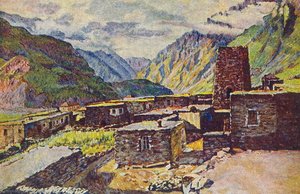 Georgia. View Of The Darial Gorge — Ilya Ivanovich Mashkov