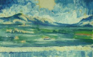 Landscape Near Ampurdan — Salvador Dalí