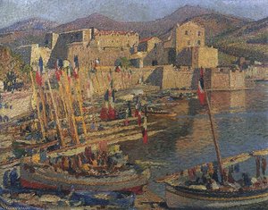Quartoze Juilliet A Collioure — Henri Jean Guillaume Martin