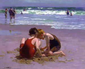 Beach Scene 2 — Edward Henry Potthast