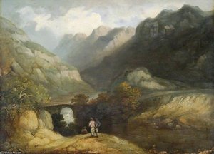 Pont Aberglaslyn — Francis Nicholson