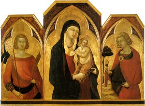 The Madonna And Child With Saints — Bartolommeo Bulgarini