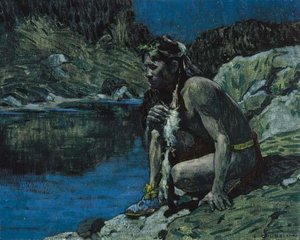 Evening Solitude — Eanger Irving Couse
