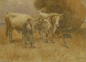 Sketch for The Harvesters