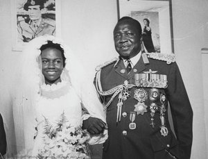 Idi Amin With Sarah Kyolaba — Mohamed Amin