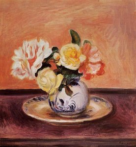 Vase Of Flowers 1 — Pierre-auguste Renoir, Impressionism