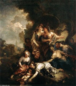 The Finding Of Moses — Charles De La Fosse, Baroque Grandeur