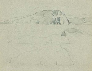 Sketch Of Landscape 10 — Nicholas Roerich