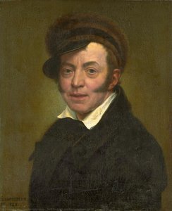 Self-portrait, Jan Kamphuijsen, 1825 — Jan Kamphuijsen