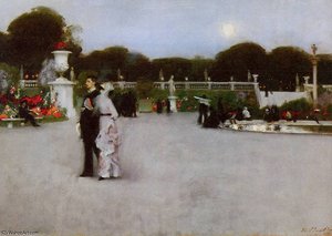 Luxembourg Garden Sun — John Singer Sargent