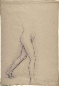 Study Of A Girl's Legs For The Painting ''young Spartans'' — Edgar Degas, Impressionism