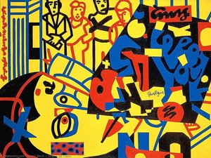 Tropes De Teens — Stuart Davis, Cubism