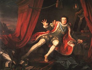 David Garrick As Richard Iii — William Hogarth, Classicism