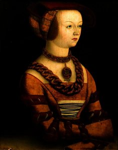 Portrait Of A Lady In A Costume — Lucas Cranach The Elder