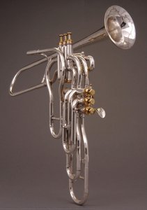 Trumpet with Six Independent Valves