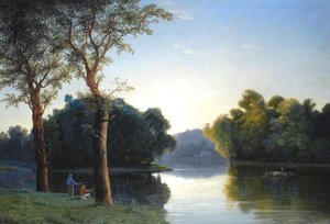 River Seine Near The Bois De Boulogne, France — Joséphine Bowes