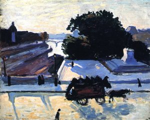 The Louvre Embankment And The Pont-neuf In Paris — Albert Marquet