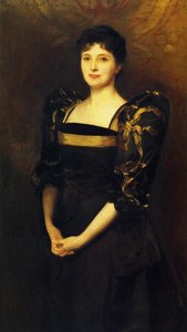 Mrs. George Lewis (elizabeth Eberstadt) — John Singer Sargent, Contemporary Realism