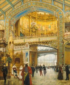 The Central Dome Of The Universal Exhibition — Louis Beroud