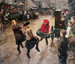 London Street Children — Edward Robert King