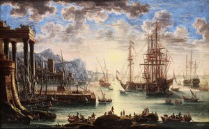 Seascape — Orazio Grevenbroeck