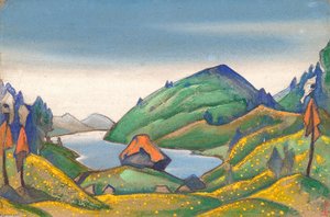 Décor For Stravinsky’s Ballet ''le Sacre Du Printemps'' — Nicholas Roerich