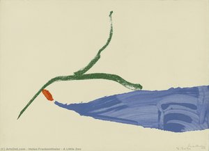 A Little Zen — Helen Frankenthaler