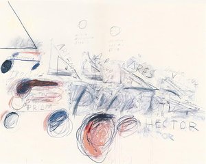 Fifty Days At Iliam. Ilians In Battle — Cy Twombly