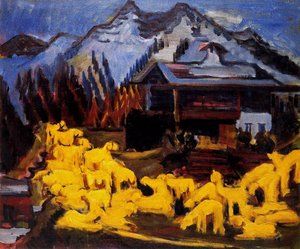 Gregge Di Pecore — Ernst Ludwig Kirchner