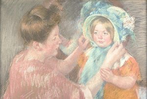Mother And Little Girl — Mary Stevenson Cassatt