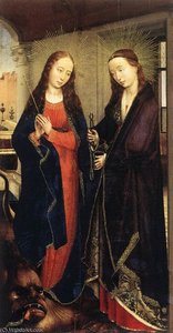 Sts Margaret And Apollonia — Goswijn Van Der Weyden
