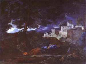 Landscape With A Castle — Nicolas Poussin