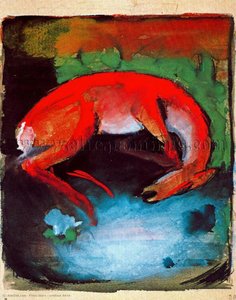 Untitled (5414) — Franz Marc, German Expressionism