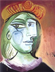 Woman With A Beret — Pablo Picasso