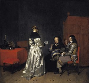 A Singing Practice — Gerard Ter Borch
