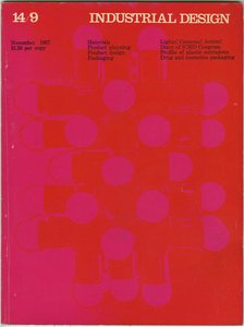 Industrial Design 14/9 — Massimo Vignelli, Vignelli Associates, Modernism