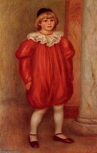 Claude Renoir In Clown Costume (the Clown) — Pierre-auguste Renoir, Impressionism