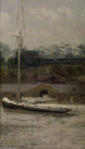 A Yacht Off Sheerness