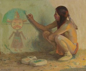 The Kachina Painter — Eanger Irving Couse