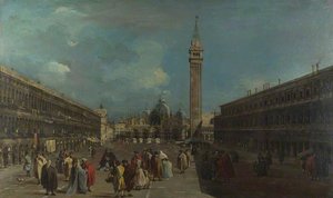 Venice Piazza San Marco — Francesco Lazzaro Guardi