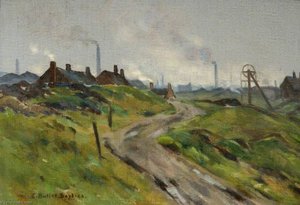Black Country Landscape — Edwin Butler Bayliss, Impressionism