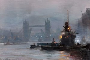 Tower Bridge At Dusk