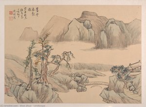 Landscape — Shen Zhuo