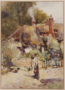 Old Cottage At Sutton Courtney, Berkshire — David Woodlock